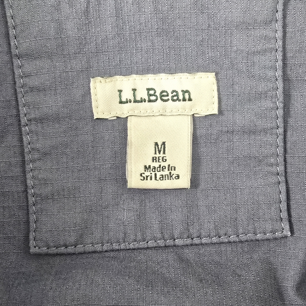 L.L. Bean Women's Light Blue Utility Jacket - Picture 4 of 6